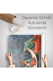 Gecenin Meleği Dekoratif Duvar Örtüsü - Halısı-6244