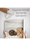 Renkli Çiçekli Kadın Dekoratif Duvar Örtüsü - Halısı -6257