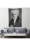 Arthur Schopenhauer Duvar Örtüsü - Halısı -6266