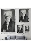 Arthur Schopenhauer Duvar Örtüsü - Halısı -6266