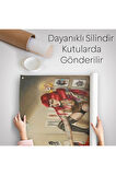 Şeytanı Yakalayan Dövmeci Kız Duvar Örtüsü - Halısı