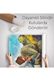 Atatürk Annesi Zübeyde Hanımın Elini Öperken Duvar Örtüsü - Halısı-6302