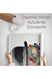 Rene Magritte Ünlü Resim “İnsanın Oğlu” Graffiti Pop Art Duvar Örtüsü - Halısı-6316