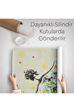Dans Eden Kadın Dekoratif Duvar Örtüsü - Halısı-6332