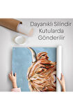 Pembe Ceketli Boğa Duvar Örtüsü-Halısı-6350