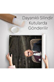 Mustafa Kemal Atatürk'ün Sandalyede Oturan Duvar Örtüsü-Halısı -6379