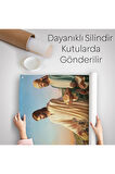 Rab İsa Binlerce Kişiyi Birkaç Ekmek İle Doyuruyor Duvar Örtüsü-Halısı Jesus Christ -6391
