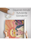 Güneş Saçan Güzel Kadın Duvar Örtüsü-Halısı-6403