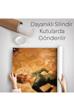 Flamenko Dansçısı Kadın Dekoratif Duvar Örtüsü-Halısı-6425