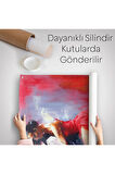 Tango Yapan Çift Dekoratif Duvar Örtüsü-Halısı-6427