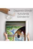 Bale Yapan Dansçı Kadın Duvar Örtüsü-Halısı-6428