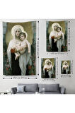 Meryem ve Oğlu İsa Duvar Örtüsü-Halısı - Jesus Christ -6438
