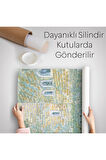 Vincent van Gogh Tutuklular Çemberi Duvar Örtüsü-Halısı -6445