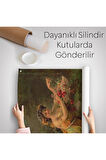 Çiçek Taoplayan Kadınlar Duvar Örtüsü-Halısı-6483