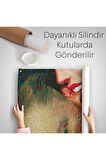 Vincent van Gogh Kulağını Isıran Kadın Pop Art Duvar Örtüsü-Halısı-6486