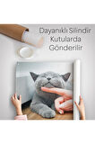 Sevimli Kedi Dekoratif Kanvas Duvar Örtüsü-Halısı-6505