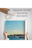 Kızkulesi Dekoratif Kanvas Duvar Örtüsü-Halısı-6512