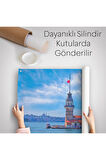 Kız Kulesi Dekoratif Kanvas Duvar Örtüsü-Halısı-6513