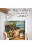 İsa'nın İnsanlara Görünüşü Duvar Örtüsü Halısı Aleksander Ivanov The Apparition of Christ 6539