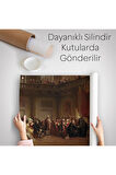Benjamin Franklin Danışma Meclisi Huzuruna Çıkıyor Duvar Örtüsü-Halısı-6542