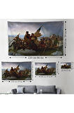 Washington Delaware'i Geçiyor Duvar Örtüsü-Halısı - Washington Crossing the Delaware -6543