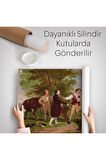 Binbaşı André'nin Yakalanması Duvar Örtüsü Halısı The Capture of Major Andre Asher 6545