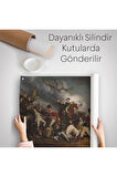 Princeton Savaşı'nda General Mercer'in Ölümü Duvar Örtüsü-Halısı- -6548