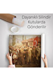 Atatürk'ün TBMM’den Cepheye Uğurlanma Duvar Örtüsü-Halısı-6552