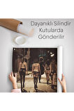 Sokak Kadınları Duvar Örtüsü-Halısı - Street Woman-6554