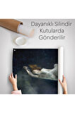 Su Altındaki Kadın Dekoratif Duvar Örtüsü-Halısı-6558