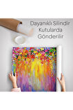 Çiçeklerin Senfonisi Duvar Örtüsü-Halısı -6563
