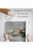 Bulutlaların Üzerindeki Melekler Rönesans Duvar Örtüsü-Halısı - Antoine Hoarse Zenith-6582