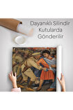 Diego Rivera'nın İsyan Duvar Örtüsü-Halısı-6587