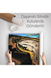 Salvador Dali'nin Eriyen Saat Belleğin Azmi Duvar Örtüsü-Halısı-6599