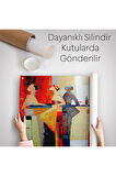 Pubdaki Kadınlar Duvar Örtüsü-Halısı - Women in the Pub -6604
