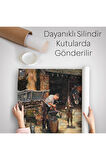Ortacağ Alman Köy Yaşamı Duvar Örtüsü-Halısı-6606