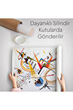 Renkli Gerçeküstü Dekoratif Duvar Örtüsü-Halısı-6615