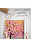 Sürreal Ağaçtaki Renkler Senfonisi Duvar Örtüsü-Halısı-6629
