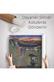 Sürreal Renkler Senfonisi Duvar Örtüsü-Halısı-6640