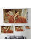 Lady Godiva'in John Collier Duvar Örtüsü-Halısı-6647