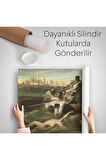 Watsob ve Köpek Balığı Duvar Örtüsü-Halısı - Watson and the Shark 1782-6658