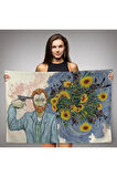 Vincent van Gogh Gerçeküstü İntahar Duvar Örtüsü-Halısı-6659