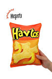 Havhav Havtos Peluş Cips Hışırtı Sesli Köpek Oyuncağı 