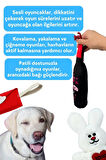 Havhav Hav Love You Peluş Köpek Oyuncak Seti Vikvikli Şarap, Hışırtılı Tavşan, Çekiştimeli Mektup