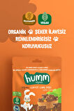 Humm Organic Organik Glutensiz Vegan Havuçlu ve Tarçınlı Kek Atıştırmalık Paketi - 30 G X 3 adet