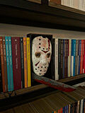 hayatvesanat 13.Cuma Jason Voorhees / Kitaplık Figürü / Kitap Tutucu