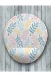 Renkli Dal Oval Bilek Destekli Mouse Pad