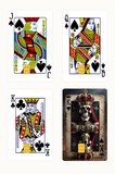 Kral Kraliçe Jack İskambil 4'lü Set Kredi/Banka Kart Kaplama Sticker