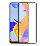 Xiaomi Redmi Note 11 Pro Tam Kaplayan Çerçeveli Kırılmaz Temperli Ekran Koruyucu Cam