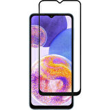 Samsung Galaxy A23 Tam Kaplayan Çerçeveli Kırılmaz Temperli Ekran Koruyucu Cam